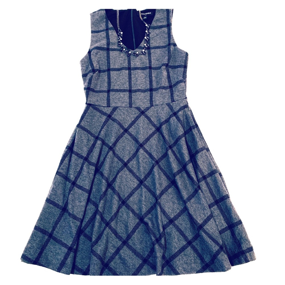 Banana Republic Sleeveless Fit & Flare Dress